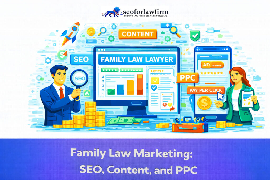 Family law firm marketing ideas using SEO, content strategies, and local outreach