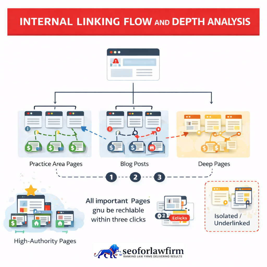 Internal linking flow