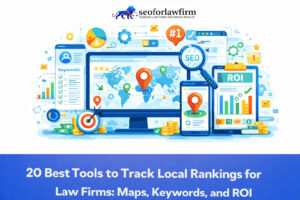 Recommended tools for tracking local search rankings and local SEO progress for law firms