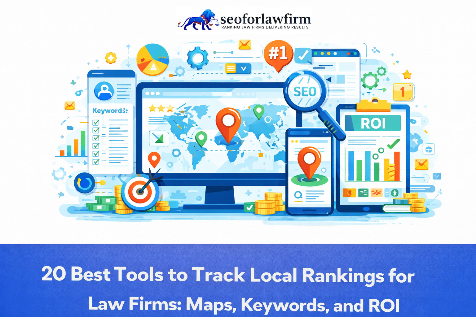 Recommended tools for tracking local search rankings and local SEO progress for law firms