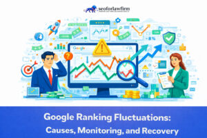 Guide on monitoring Google ranking fluctuations affecting law firm websites after algorithm updates