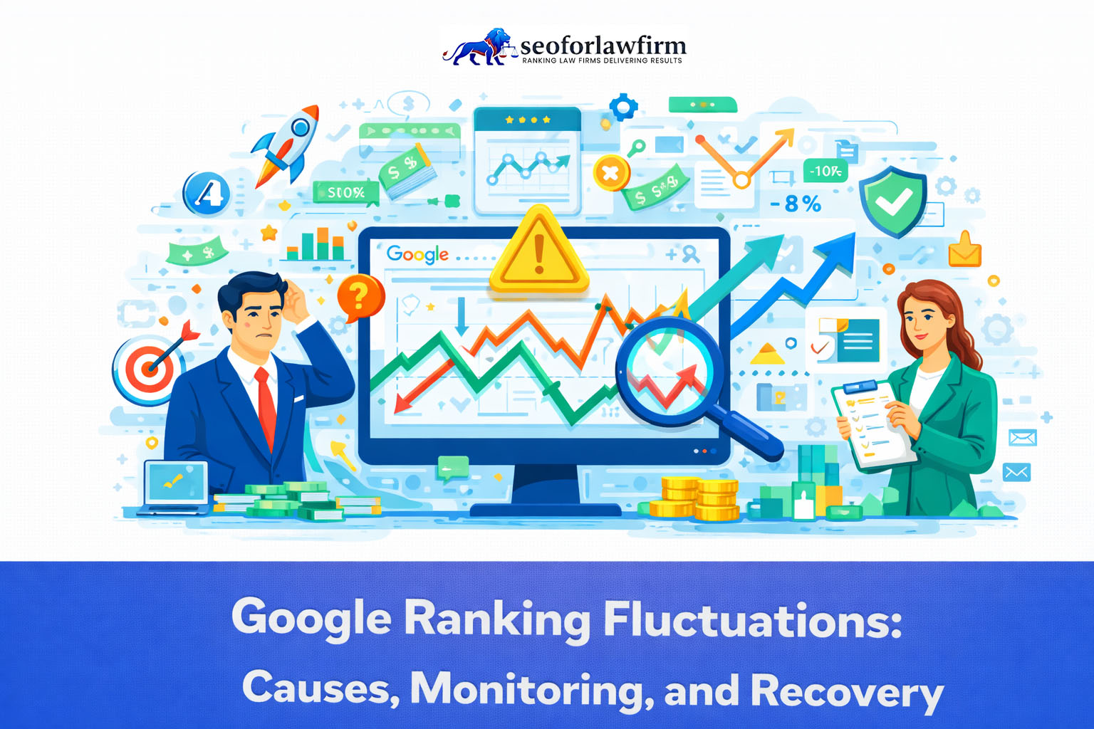 Guide on monitoring Google ranking fluctuations affecting law firm websites after algorithm updates