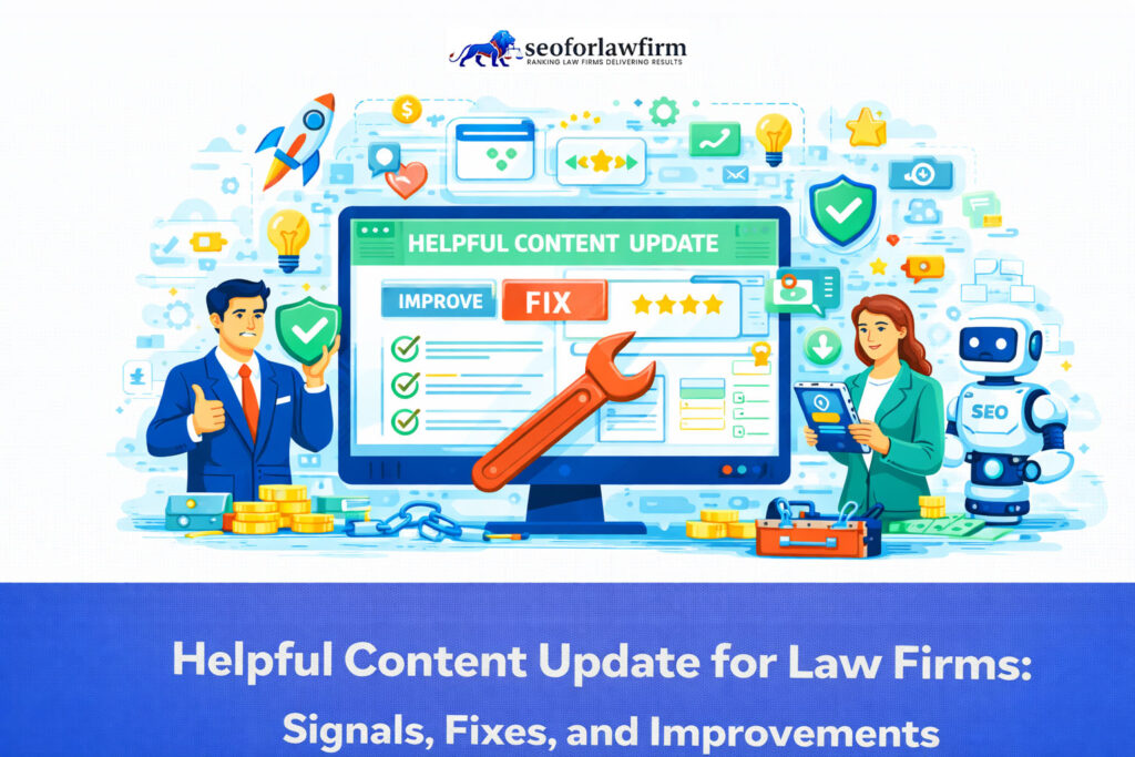 How the Helpful Content update impacts law firm SEO and what improvements to make