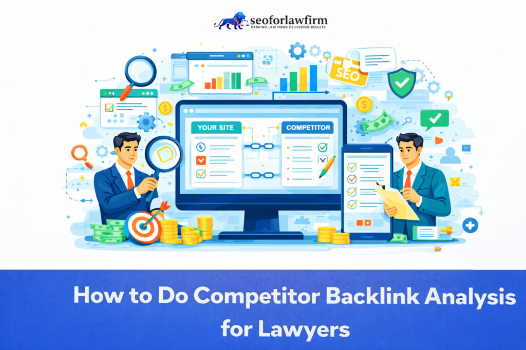 How lawyers can analyze competitor backlinks using tools to strengthen their link-building plans