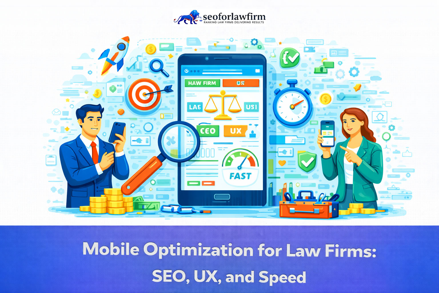 Mobile optimization services for law firms to improve SEO performance and user experience