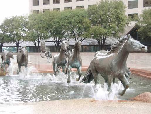 Mustangs of Las Colinas