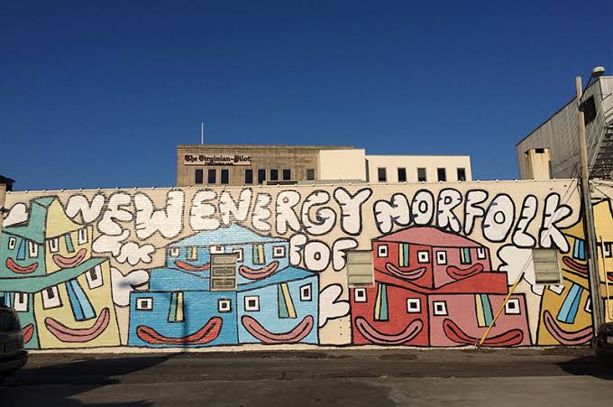 NEON District (New Energy of Norfolk); Norfolk,VA