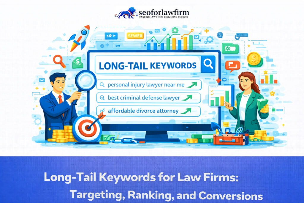 Benefits of targeting long-tail keywords in law firm SEO to capture highly relevant traffic