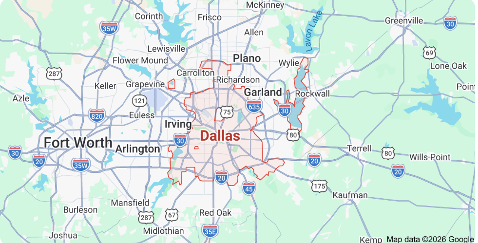map-of-DALLAS-TX