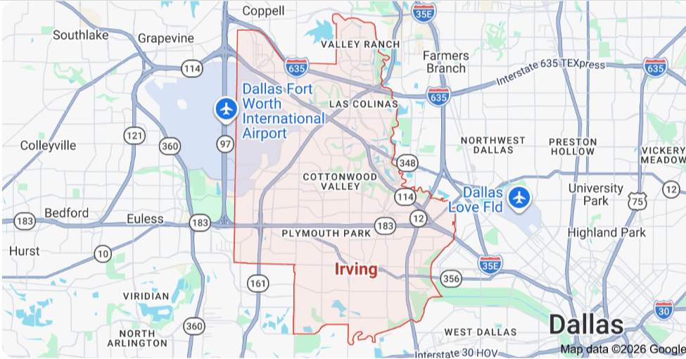 Irving, TX legal market