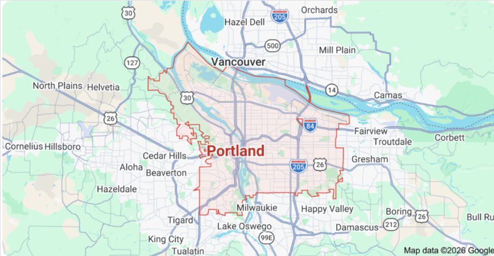 map-of-Portland,OR