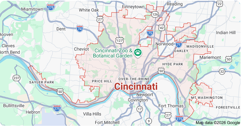 Cincinnati, OH legal market