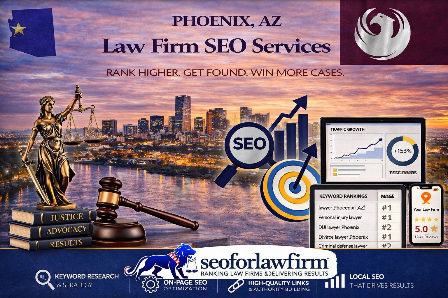 Phoenix legal SEO company—capture local clients and grow your legal practice with SEO