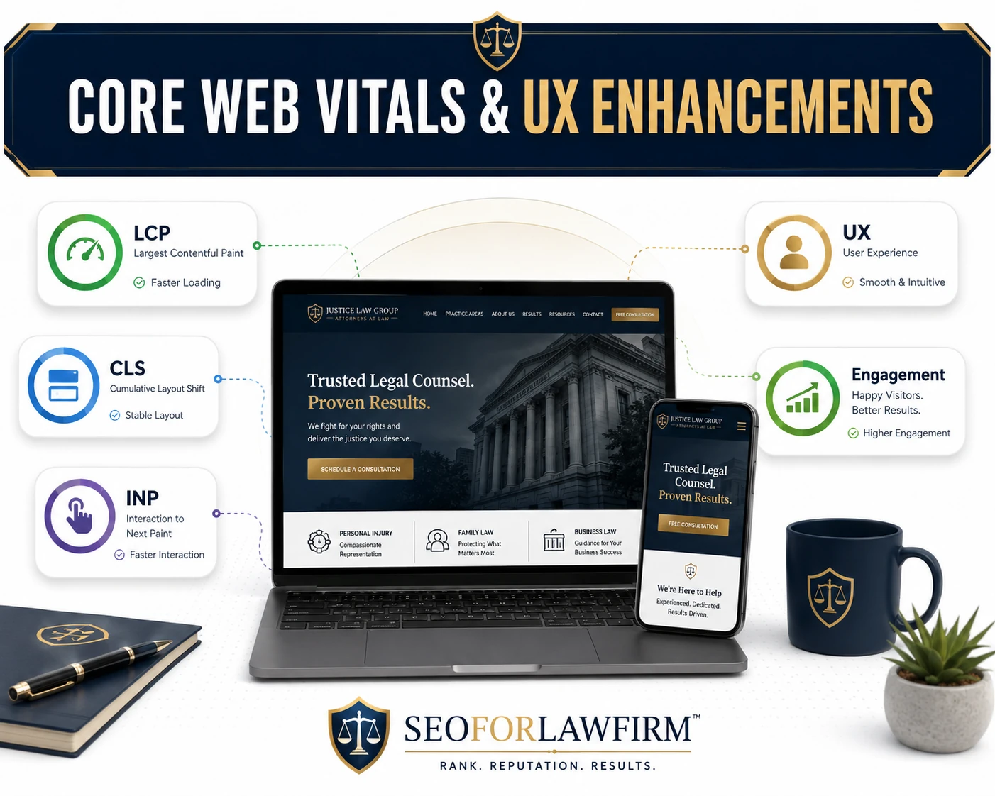 Core Web Vitals and Ux Enhancements