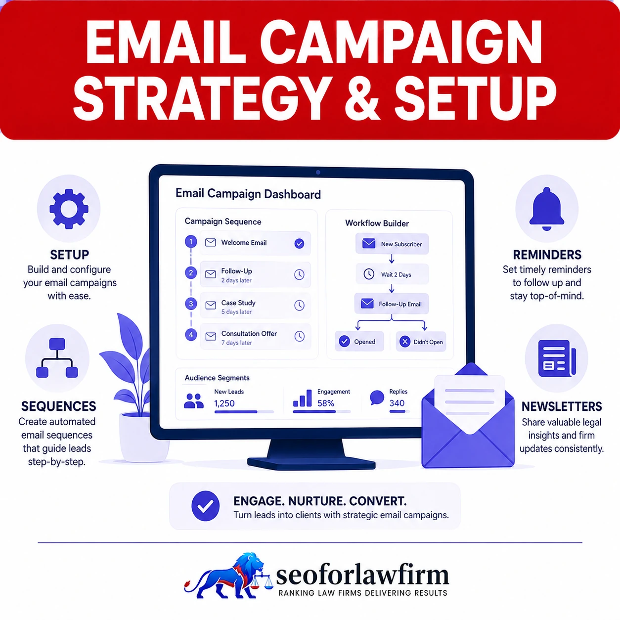 Email Marketing for Lawyers — Build Trust, Nurture Clients, and Increase Retainers
