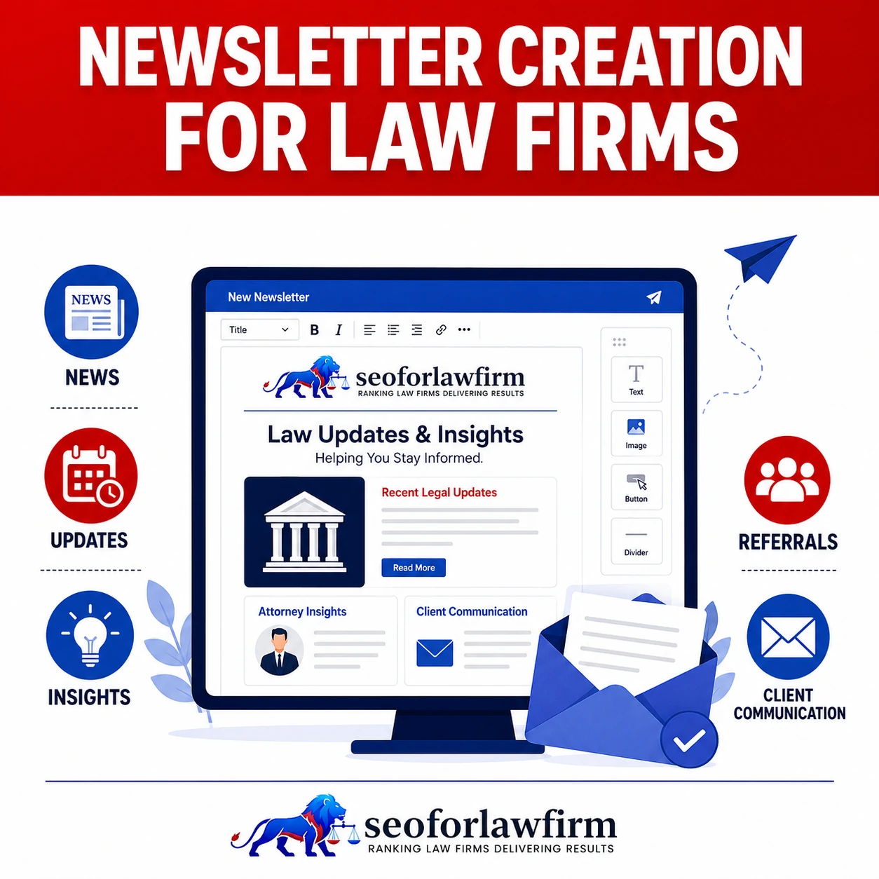 Newsletter Creation for Law Firms