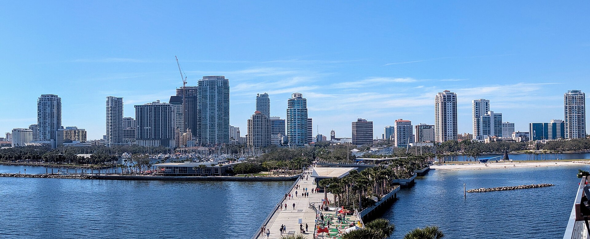 St. Petersburg, FL city view