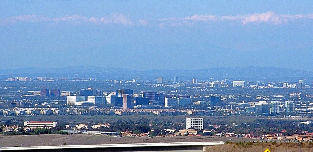 Downtown Irvine, California