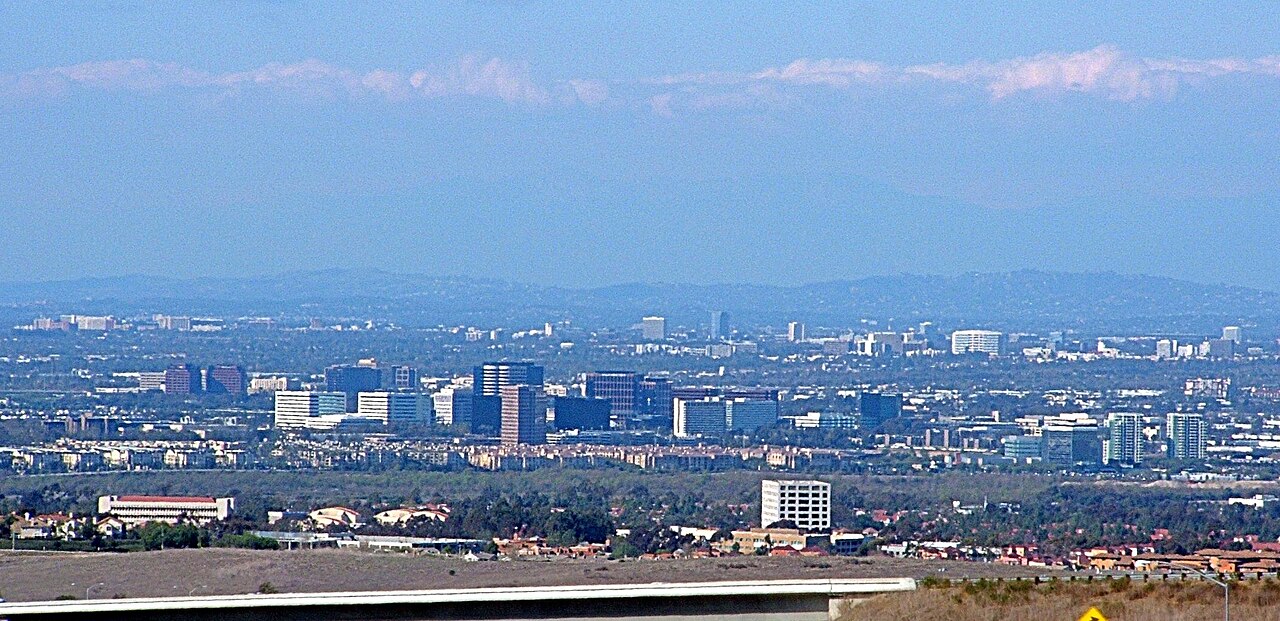 Downtown Irvine, California
